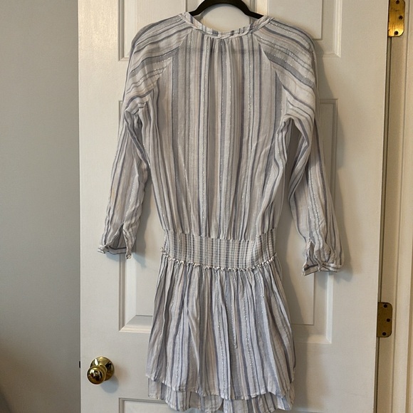 Rails Jasmine Fiji Stripe Long Sleeve Dress - M - Picture 11 of 11